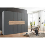 GARDEROBE, grafietkleur, ambachtelijk eikenhout thumbnail 2