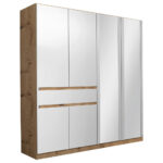 GARDEROBE, wit, ambachtelijk eikenhout thumbnail 1