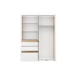 GARDEROBE, wit, ambachtelijk eikenhout thumbnail 2
