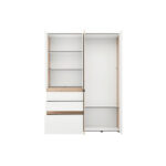 GARDEROBE, wit, ambachtelijk eikenhout thumbnail 3