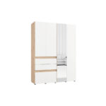 GARDEROBE, wit, ambachtelijk eikenhout thumbnail 4