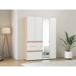 GARDEROBE, wit, ambachtelijk eikenhout thumbnail 6