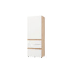 GARDEROBE, wit, ambachtelijk eikenhout thumbnail 3
