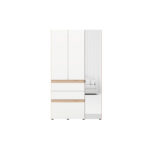 GARDEROBE, wit, ambachtelijk eikenhout thumbnail 1