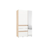 GARDEROBE, wit, ambachtelijk eikenhout thumbnail 3