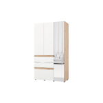 GARDEROBE, wit, ambachtelijk eikenhout thumbnail 4