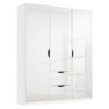 GARDEROBE, wit, hoogglans, wit