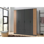 GARDEROBE, grafietkleur, ambachtelijk eikenhout thumbnail 2
