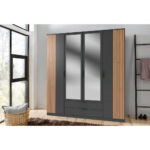 GARDEROBE, grafietkleur, ambachtelijk eikenhout thumbnail 2