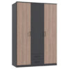 GARDEROBE, bruin, grafietkleur
