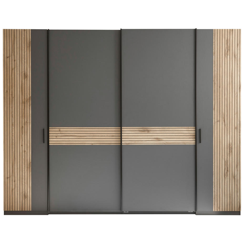 GARDEROBE, grafietkleuren, eikenkleuren