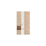 GARDEROBE, ambachtelijk eikenhout thumbnail 1