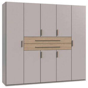GARDEROBE, eikenkleur, kasjmier
