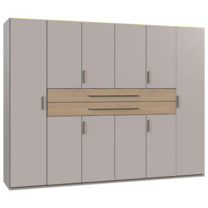GARDEROBE, eikenkleur, kasjmier