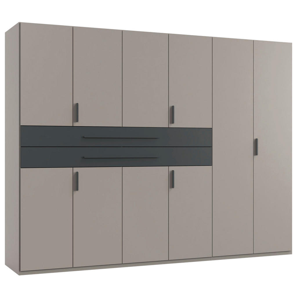 GARDEROBE, kleuren grafiet, grijs, sahara