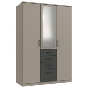 GARDEROBE, grafietkleur, grijs