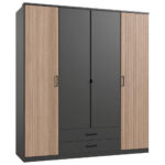 GARDEROBE, bruin, grafietkleuren, donkergrijs thumbnail 1