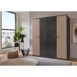 GARDEROBE, bruin, grafietkleuren, donkergrijs thumbnail 2