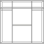 GARDEROBE, bruin, grafietkleuren, donkergrijs thumbnail 3