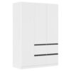 GARDEROBE, wit, donkergrijs