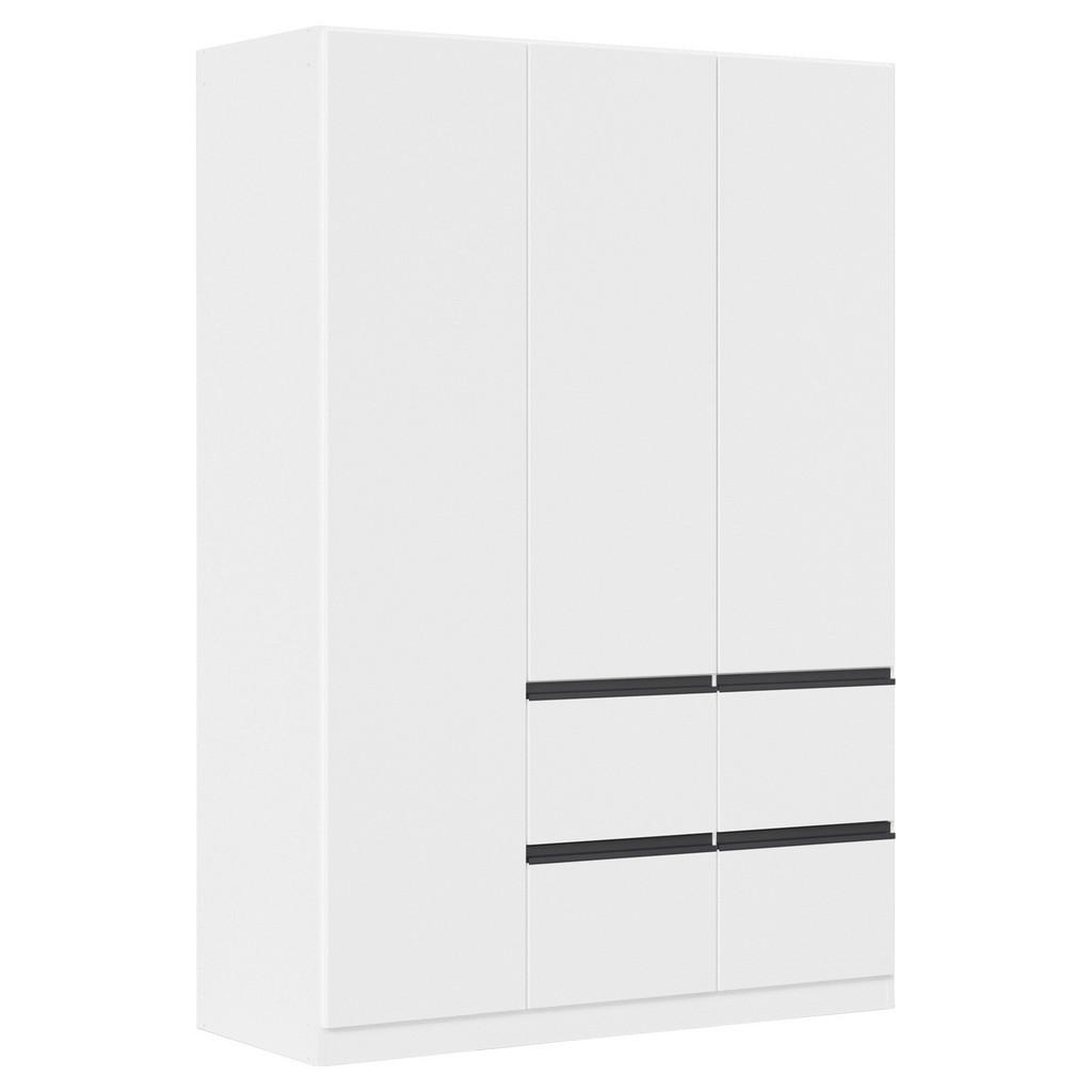GARDEROBE, wit, donkergrijs