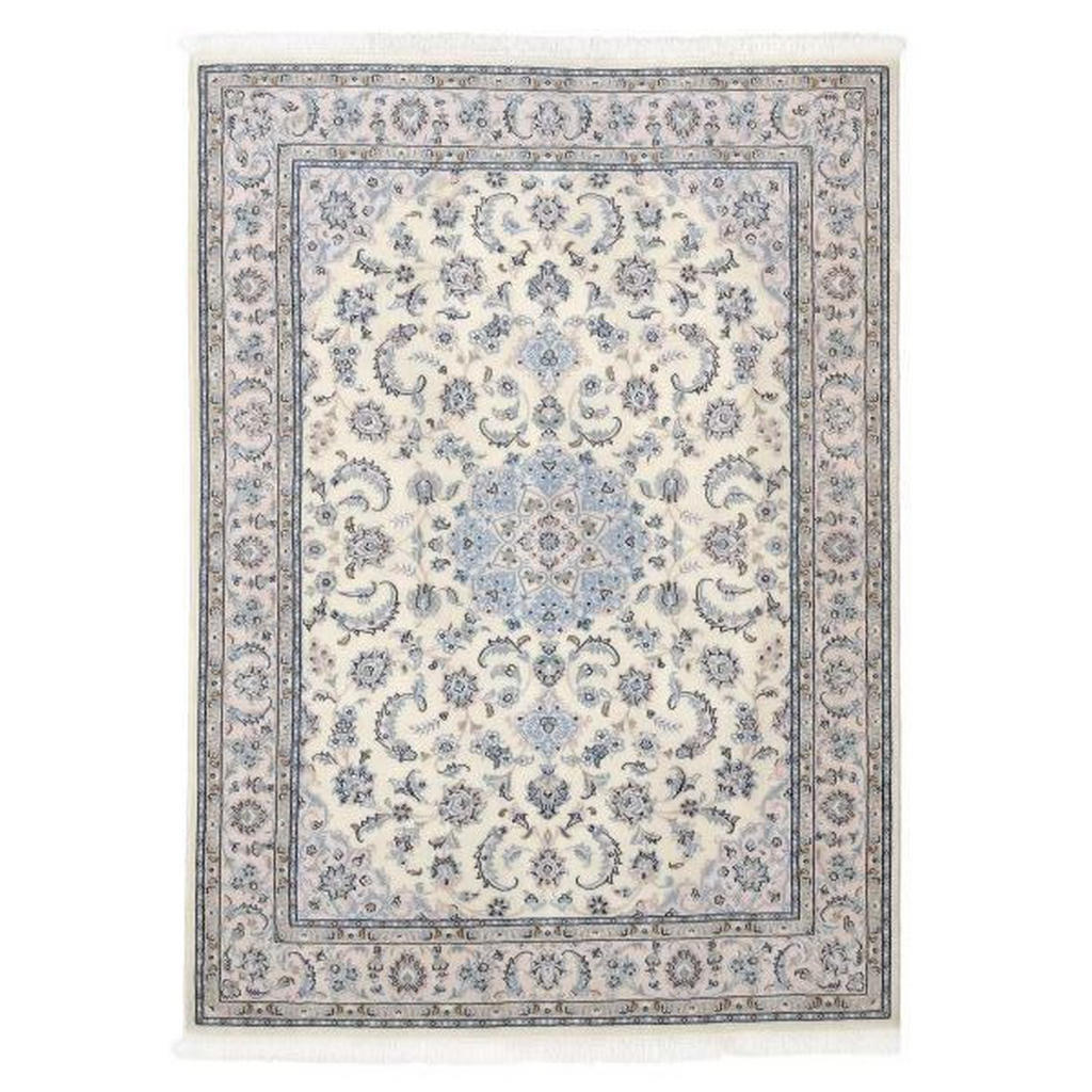 OOSTERSE TAPIJT Nain Sherkat crème 200/200 cm crèmekleur