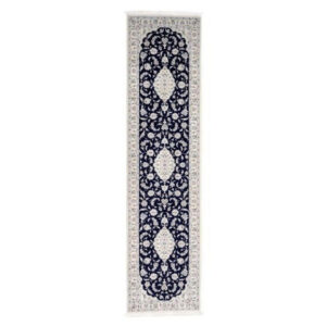 OOSTERSE TAPIJT NAIN SHERKAT 80/350 cm blauw