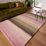OOSTERTAPIJT Twilight in Roze 120/180 cm grijs, roze thumbnail 2