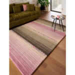 OOSTERTAPIJT Twilight in Roze 120/180 cm grijs, roze thumbnail 3