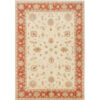 OOSTERSE TAPIJT 85/125 cm rood, wit