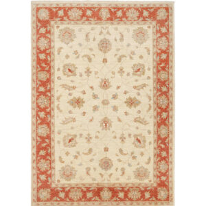 OOSTERSE TAPIJT 85/125 cm rood, wit