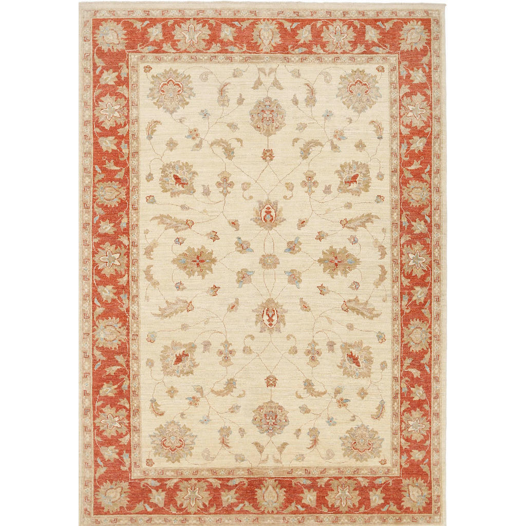 OOSTERSE TAPIJT 85/125 cm rood, wit