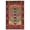 OOSTERSE TAPIJT 110-150/190-250 cm rood