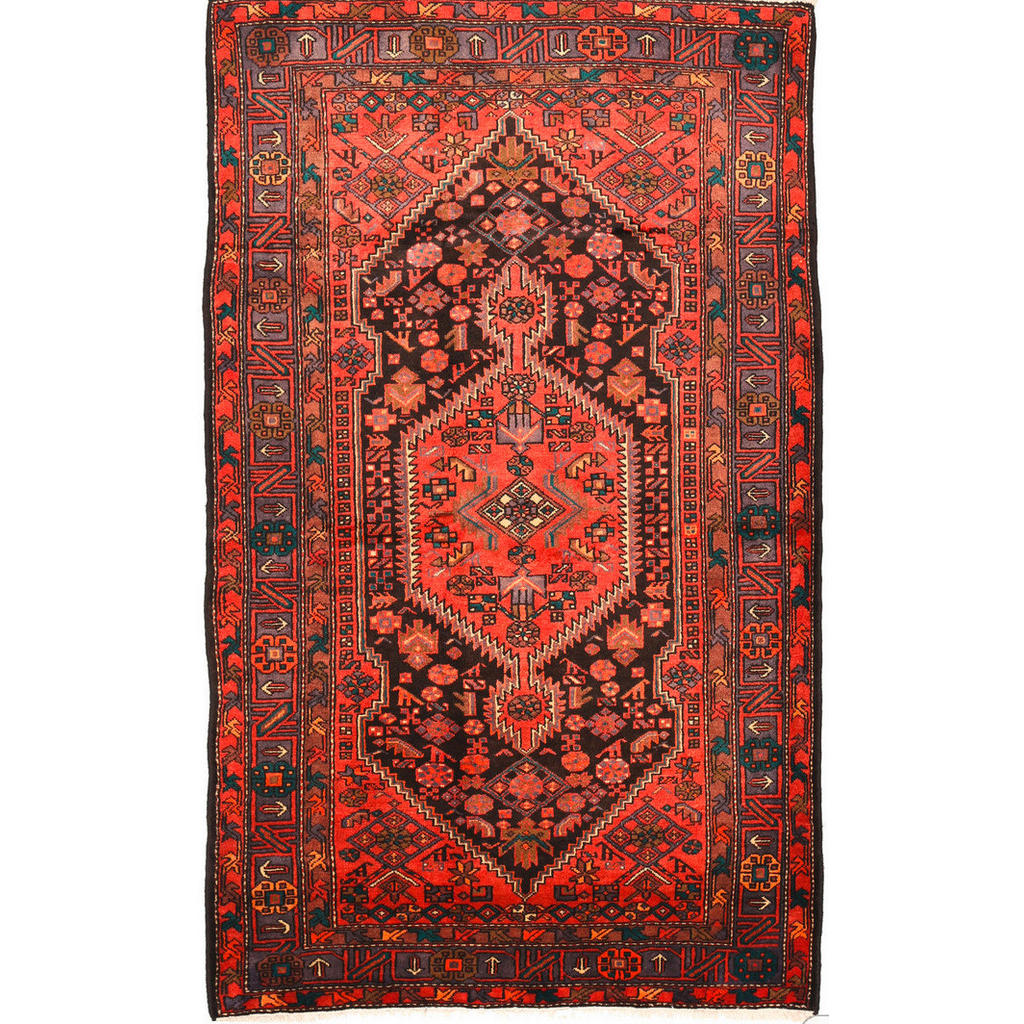 OOSTERTAPIJT 150/200 cm veelkleurig, rood