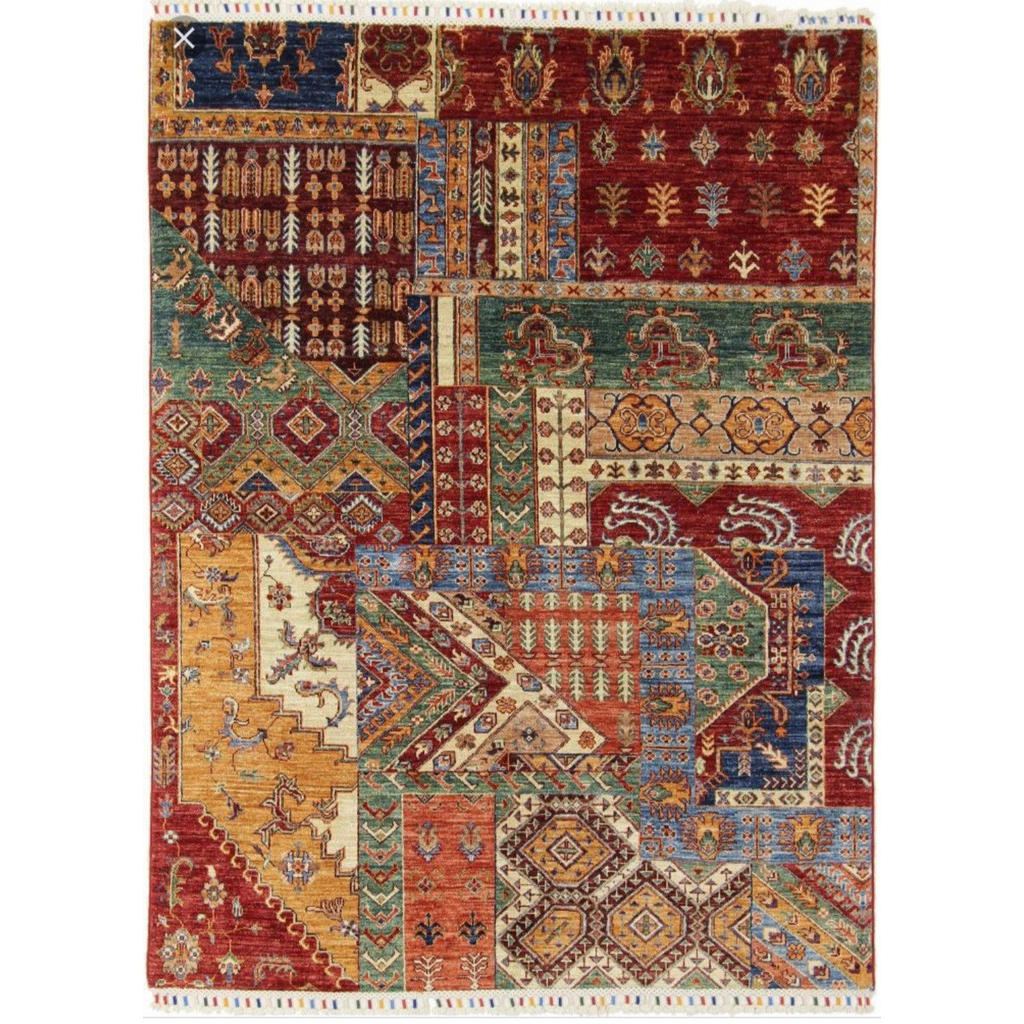 OOSTERSE TAPIJT PATCHWORK 150/210 cm
