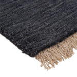 OOSTERTAPIJK Gabbeh Premium Charcoal 80/200 cm geweven grijs thumbnail 3