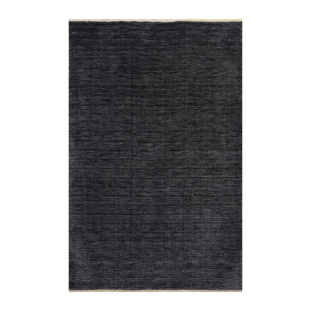 OOSTERTAAL TAPIJT Gabbeh Premium Charcoal 200/300 cm geweven grijs