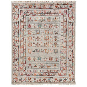 OOSTERSE TAPIJT Ariana 150/210 cm veelkleurig, wit