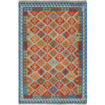 OOSTERSE TAPIJT KELIM VINTAGE 260/300 cm veelkleurig thumbnail 1