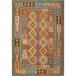 OOSTERSE TAPIJT KELIM VINTAGE 180/240 cm veelkleurig thumbnail 3