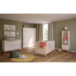 KINDERledikant Stiene massief eiken 144,60/85,40/76,20 cm eikenkleur, wit thumbnail 6