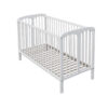 Wieg SOFIA massief beuken 120/60/86 cm wit