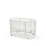 Wieg Sleepi V3 massief beuken 141/74/78 cm wit thumbnail 1