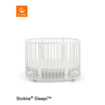 Wieg Sleepi V3 massief beuken 141/74/78 cm wit thumbnail 5