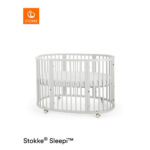 Wieg Sleepi V3 massief beuken 141/74/78 cm wit thumbnail 7