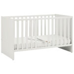 Wieg Little Snu massief beuken 145/75/83 cm wit thumbnail 1