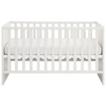 Wieg Little Snu massief beuken 145/75/83 cm wit thumbnail 5