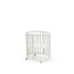 Wieg Sleepi MINI V3 massief beuken 82/87/67 cm wit thumbnail 1