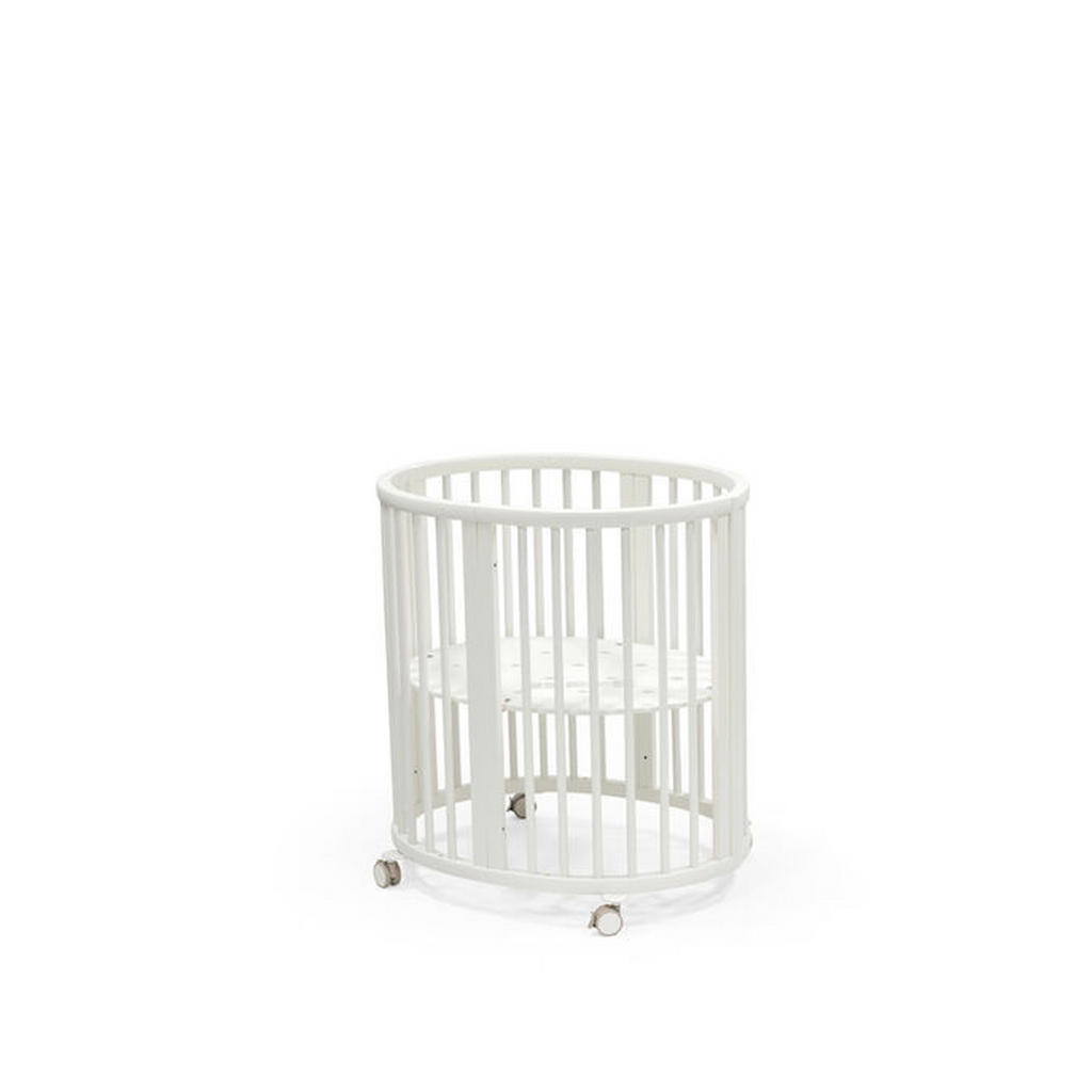 Wieg Sleepi MINI V3 massief beuken 82/87/67 cm wit