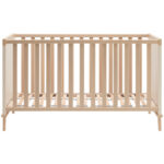 KINDERwieg MALIO massief beuken 144,6/76,2/83,3 cm wit thumbnail 4
